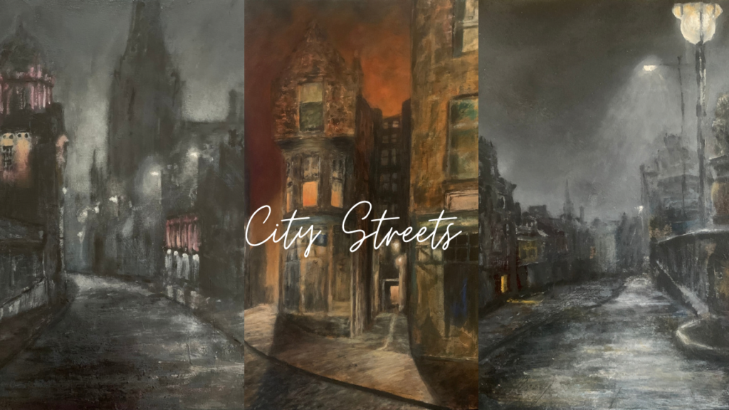 Catriona Anderson, City Streets. A Contemporary Scottish Artist, hero image